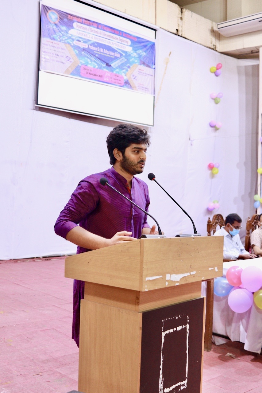 Inaguration Speech at University Program